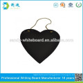 No framed slate blackboard heart design